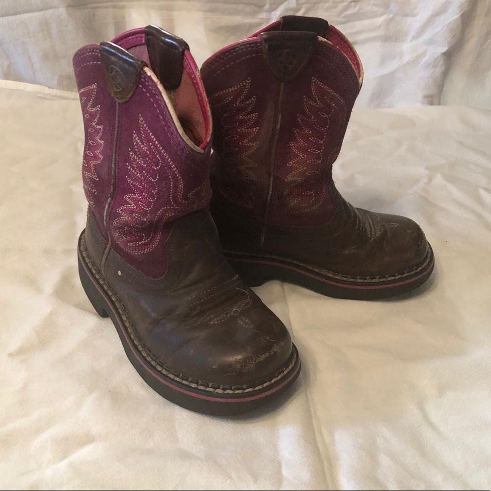 Girls ariat cowgirl boots